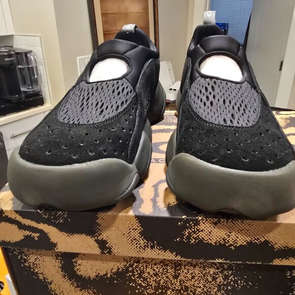 Oakley Factory Team Suede Flesh x BRAIN DEAD Sandal Black 2025 Men's size 10 NEW - Picture 4 of 9